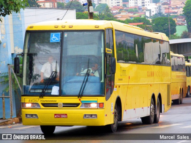 Viação Itapemirim 44067 na cidade de Belo Horizonte, Minas Gerais, Brasil, por Marcel  Sales. ID da foto: 11521137.