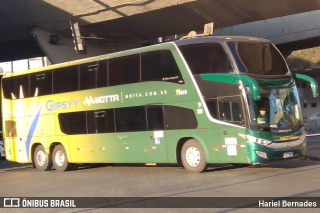 Viação Motta 19010 na cidade de Belo Horizonte, Minas Gerais, Brasil, por Hariel Bernades. Número da foto: #11521491.