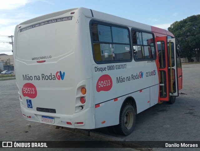 Serramar Transporte Coletivo 50513 na cidade de Serra, Espírito Santo, Brasil, por Danilo Moraes. Número da foto: #11520664.