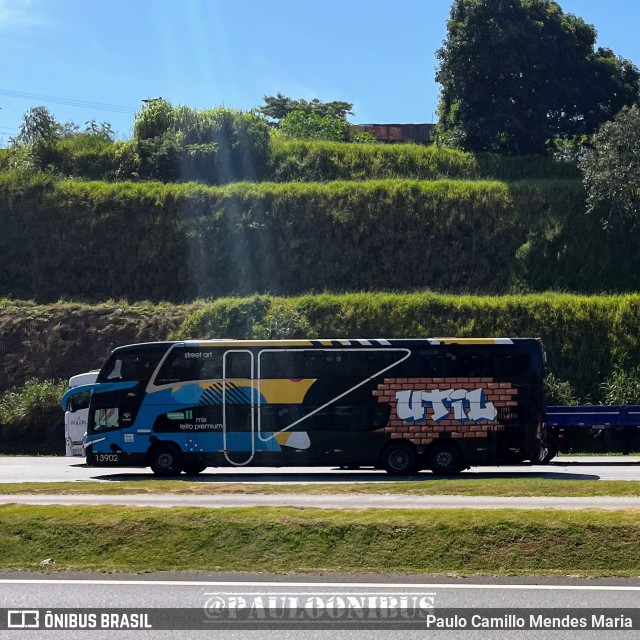 UTIL - União Transporte Interestadual de Luxo 13902 na cidade de Caieiras, São Paulo, Brasil, por Paulo Camillo Mendes Maria. ID da foto: 11522845.