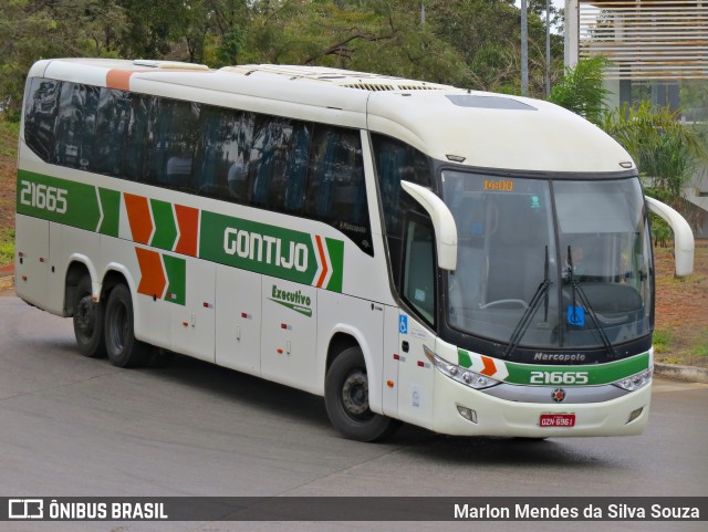 Empresa Gontijo de Transportes 21665 na cidade de Brasília, Distrito Federal, Brasil, por Marlon Mendes da Silva Souza. ID da foto: 11524085.