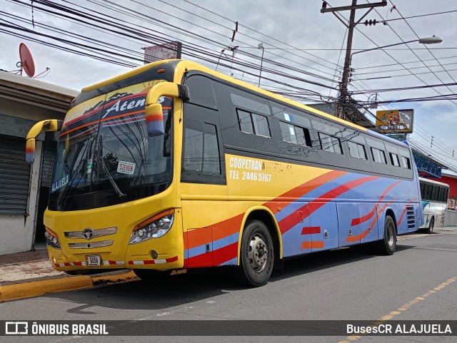 COOPETRANSATENAS  na cidade de Atenas, Atenas, Alajuela, Costa Rica, por BusesCR ALAJUELA. ID da foto: 11523450.