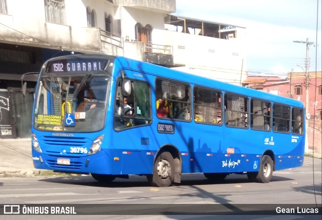 Viação Zurick 30796 na cidade de Belo Horizonte, Minas Gerais, Brasil, por Gean Lucas. Número da foto: #11522051.