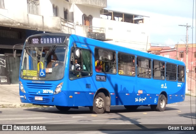 Viação Zurick 30796 na cidade de Belo Horizonte, Minas Gerais, Brasil, por Gean Lucas. ID da foto: 11522051.