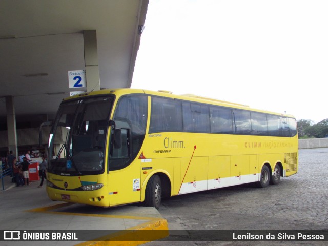 Viação Itapemirim 8821 na cidade de Caruaru, Pernambuco, Brasil, por Lenilson da Silva Pessoa. ID da foto: 11524298.