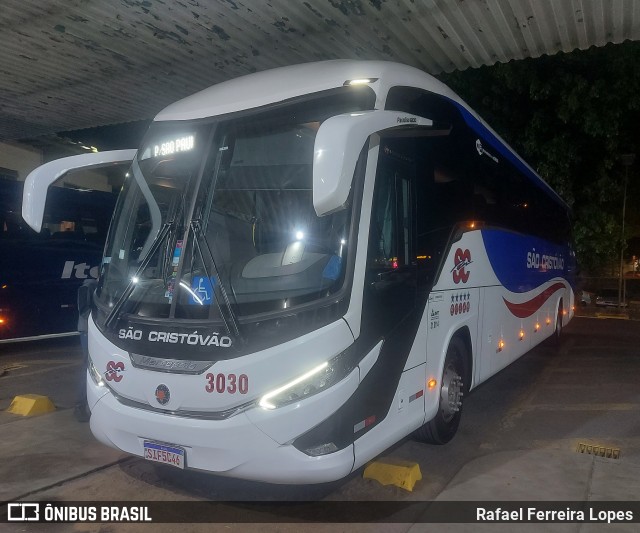 Viação São Cristóvão 3030 na cidade de Itaúna, Minas Gerais, Brasil, por Rafael Ferreira Lopes. Número da foto: #11522853.