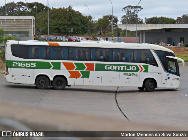Empresa Gontijo de Transportes 21665 na cidade de Brasília, Distrito Federal, Brasil, por Marlon Mendes da Silva Souza. Número da foto: #11524077.