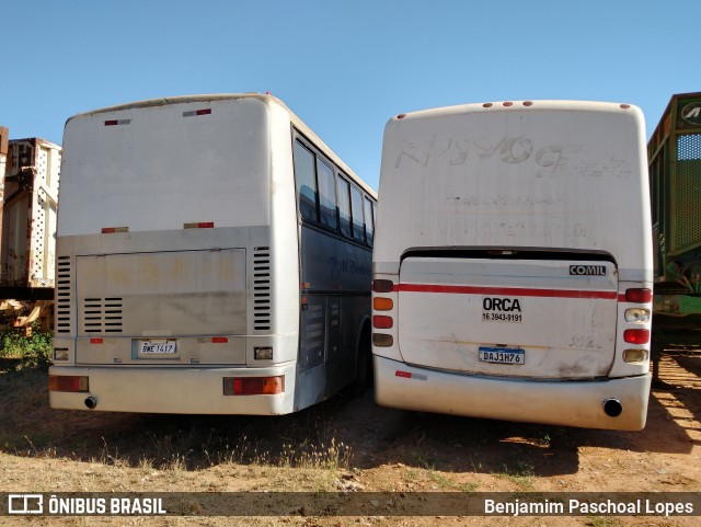 Ônibus Particulares  na cidade de Palmares Paulista, São Paulo, Brasil, por Benjamim Paschoal Lopes. ID da foto: 11522706.