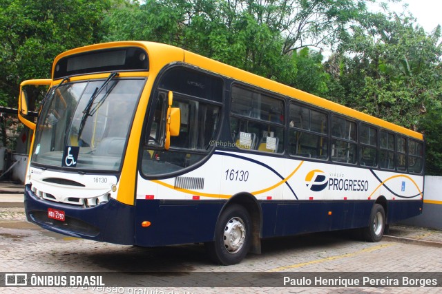 Viação Progresso 16130 na cidade de Areal, Rio de Janeiro, Brasil, por Paulo Henrique Pereira Borges. ID da foto: 11524122.