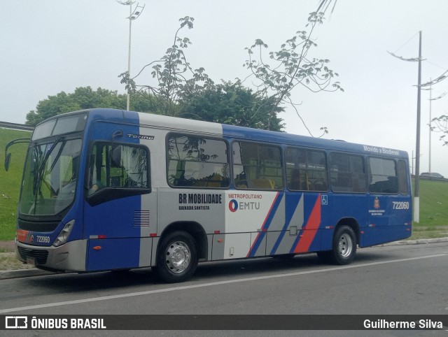 BR Mobilidade Baixada Santista 722060 na cidade de Praia Grande, São Paulo, Brasil, por Guilherme Silva. ID da foto: 11521975.