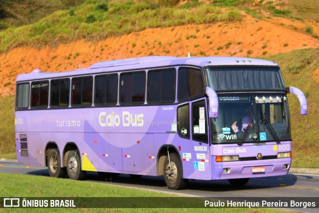 Caio Bus 1100 na cidade de Aparecida, São Paulo, Brasil, por Paulo Henrique Pereira Borges. Número da foto: #11524202.