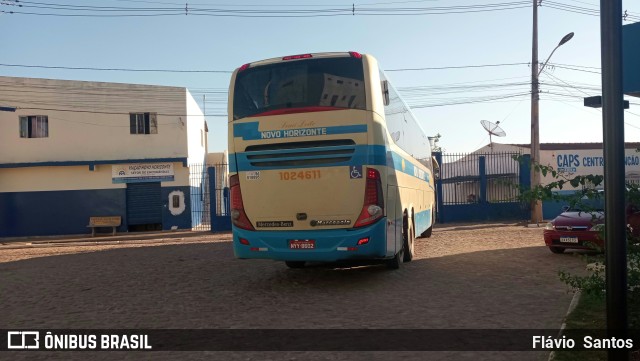 Viação Novo Horizonte 1024611 na cidade de Barra da Estiva, Bahia, Brasil, por Flávio  Santos. Número da foto: #11523906.