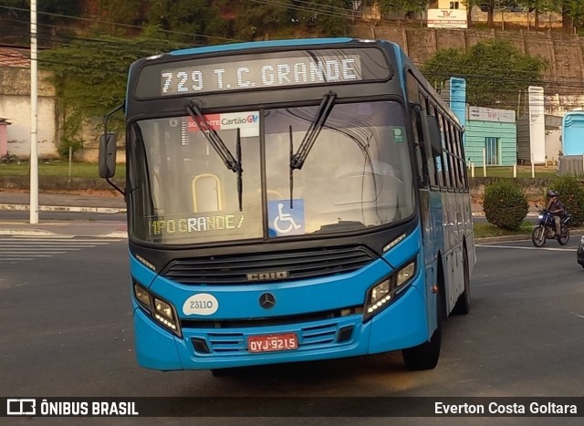 Viação Grande Vitória 23110 na cidade de Cariacica, Espírito Santo, Brasil, por Everton Costa Goltara. Número da foto: #11524972.