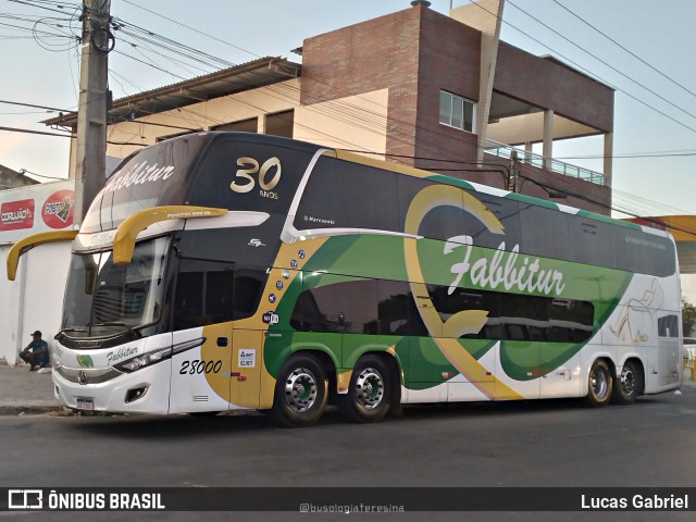 Fabbitur Transporte e Turismo 28000 na cidade de Canindé, Ceará, Brasil, por Lucas Gabriel. ID da foto: 11523920.