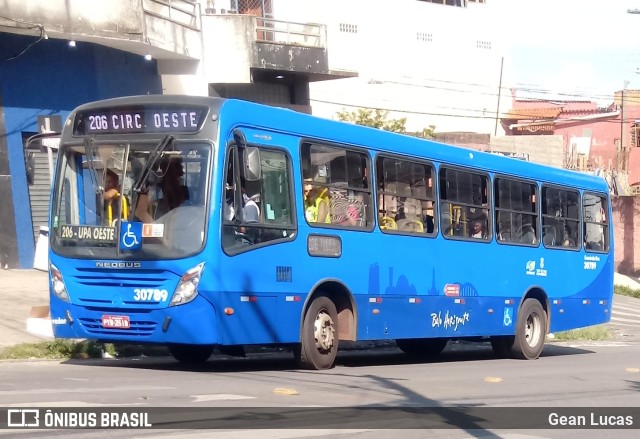 Viação Zurick 30789 na cidade de Belo Horizonte, Minas Gerais, Brasil, por Gean Lucas. ID da foto: 11522054.