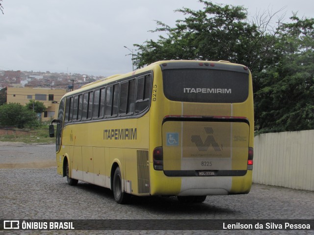 Viação Itapemirim 8225 na cidade de Caruaru, Pernambuco, Brasil, por Lenilson da Silva Pessoa. ID da foto: 11587992.