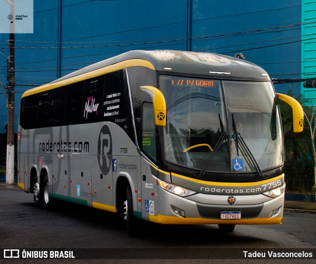 RodeRotas - Rotas de Viação do Triângulo 7755 na cidade de São Paulo, São Paulo, Brasil, por Tadeu Vasconcelos. ID da foto: 11587671.