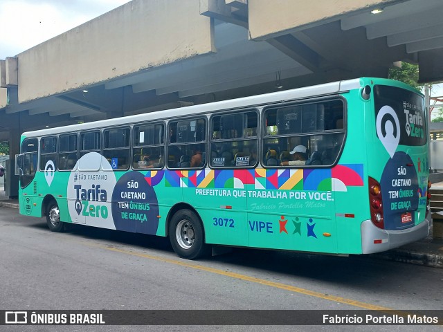VIPE - Viação Padre Eustáquio 3072 na cidade de São Caetano do Sul, São Paulo, Brasil, por Fabrício Portella Matos. Número da foto: #11588909.