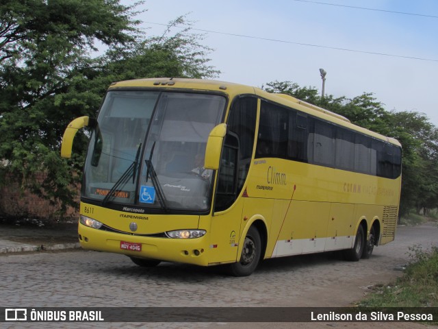 Viação Itapemirim 8611 na cidade de Caruaru, Pernambuco, Brasil, por Lenilson da Silva Pessoa. ID da foto: 11587981.