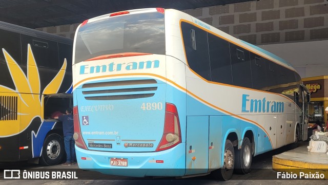 Emtram 4890 na cidade de Goiânia, Goiás, Brasil, por Fábio Paixão. ID da foto: 11588209.