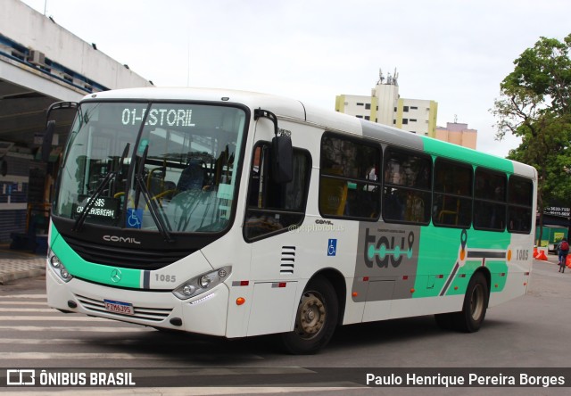 ABC Transportes Coletivos  Vale do Paraíba 1085 na cidade de Taubaté, São Paulo, Brasil, por Paulo Henrique Pereira Borges. ID da foto: 11588917.