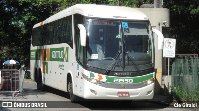 Empresa Gontijo de Transportes 21550 na cidade de São Paulo, São Paulo, Brasil, por Cle Giraldi. ID da foto: 11586875.