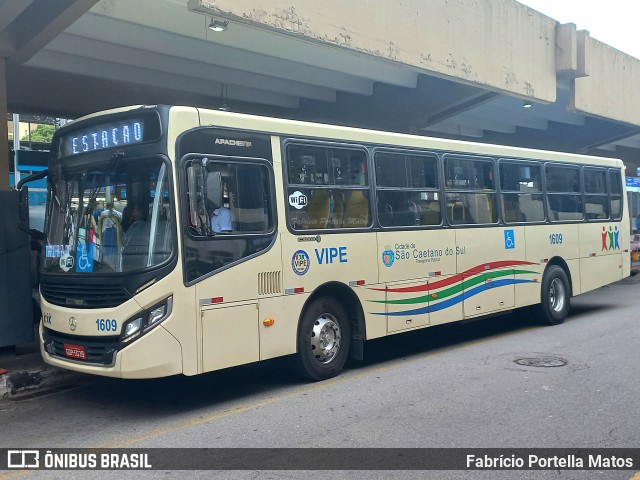 VIPE - Viação Padre Eustáquio 1609 na cidade de São Caetano do Sul, São Paulo, Brasil, por Fabrício Portella Matos. ID da foto: 11589222.