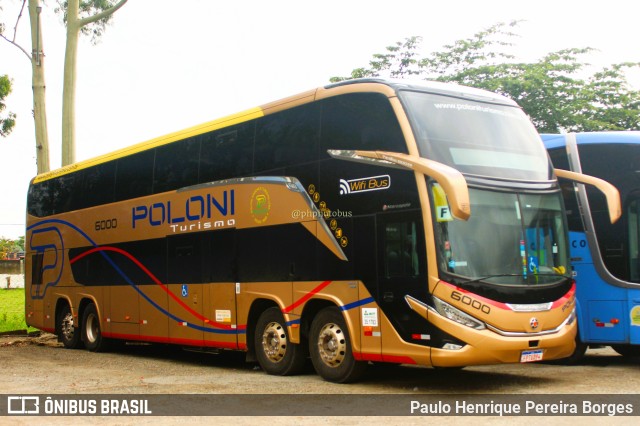 Poloni Turismo 6000 na cidade de Roseira, São Paulo, Brasil, por Paulo Henrique Pereira Borges. Número da foto: #11589013.