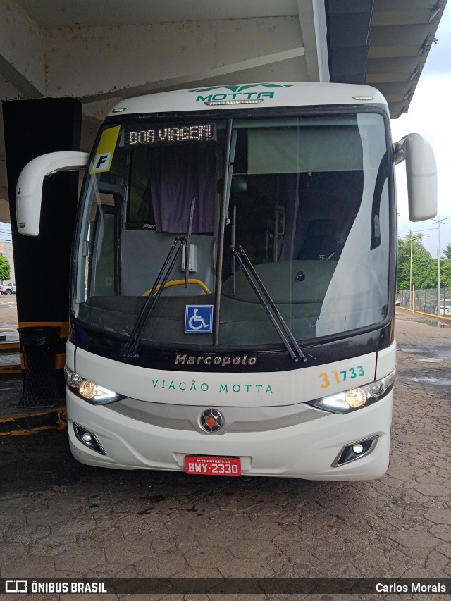 Viação Motta 31733 na cidade de Presidente Venceslau, São Paulo, Brasil, por Carlos Morais. Número da foto: #11587540.