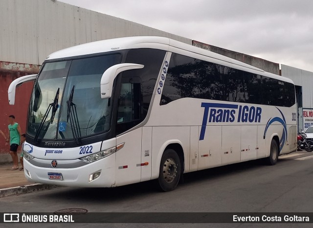 Trans Igor Transportes e Turismo 2022 na cidade de Cariacica, Espírito Santo, Brasil, por Everton Costa Goltara. ID da foto: 11587065.