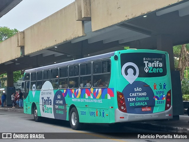 VIPE - Viação Padre Eustáquio 3331 na cidade de São Caetano do Sul, São Paulo, Brasil, por Fabrício Portella Matos. Número da foto: #11588957.