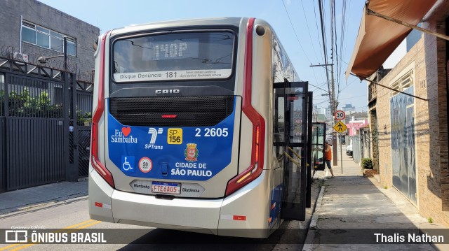Sambaíba Transportes Urbanos 2 2602 na cidade de São Paulo, São Paulo, Brasil, por Thalis Nathan. Número da foto: #11586719.