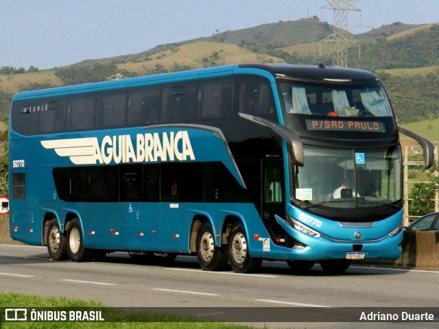 Viação Águia Branca 50770 na cidade de Roseira, São Paulo, Brasil, por Adriano Duarte. Número da foto: #11589175.
