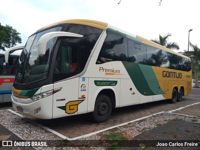 Empresa Gontijo de Transportes 18080 na cidade de Bauru, São Paulo, Brasil, por Joao Carlos Freire. ID da foto: 11586603.