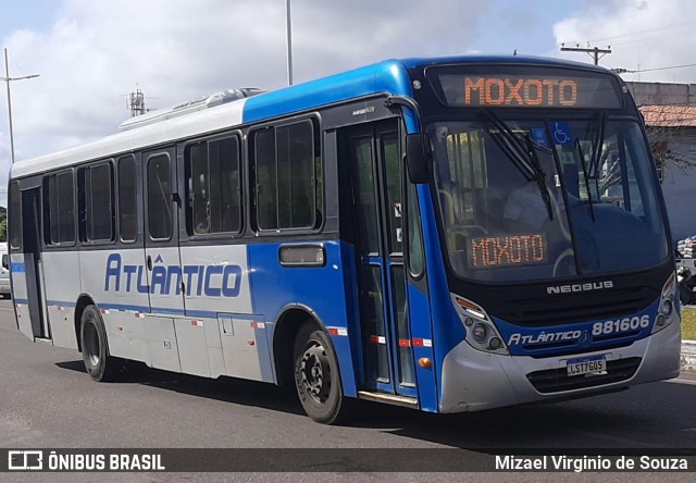 ATT - Atlântico Transportes e Turismo 881606 na cidade de Paulo Afonso, Bahia, Brasil, por Mizael Virginio de Souza. ID da foto: 11588380.