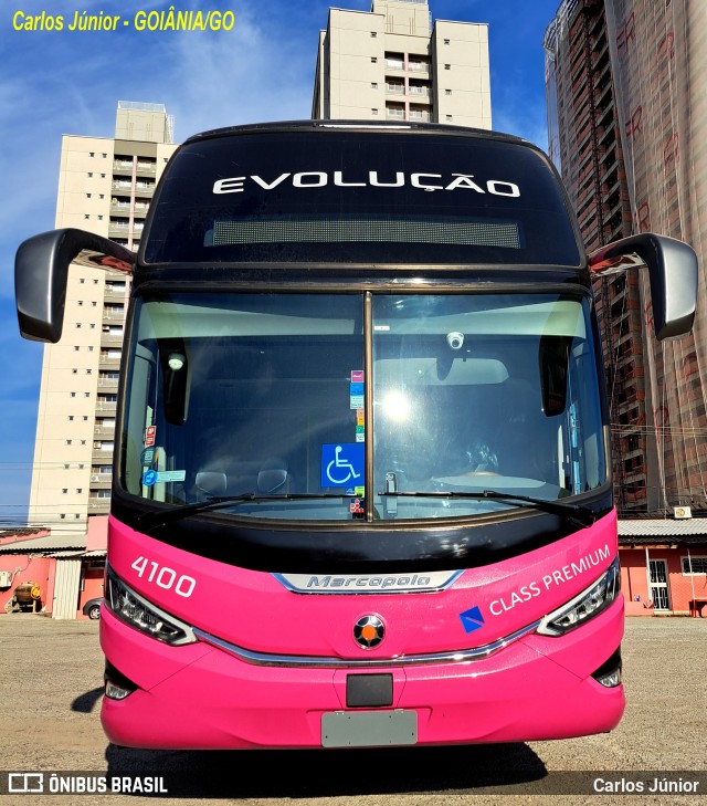 Evolução Transportes e Turismo 4100 na cidade de Goiânia, Goiás, Brasil, por Carlos Júnior. Número da foto: #11588180.
