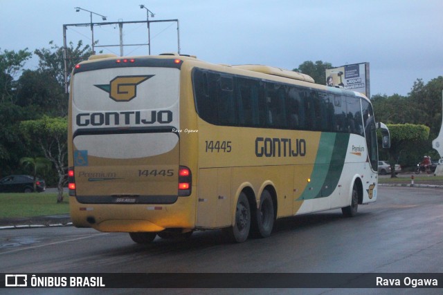 Empresa Gontijo de Transportes 14445 na cidade de Ilhéus, Bahia, Brasil, por Rava Ogawa. ID da foto: 11587420.