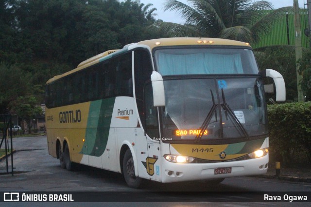 Empresa Gontijo de Transportes 14445 na cidade de Ilhéus, Bahia, Brasil, por Rava Ogawa. ID da foto: 11587417.