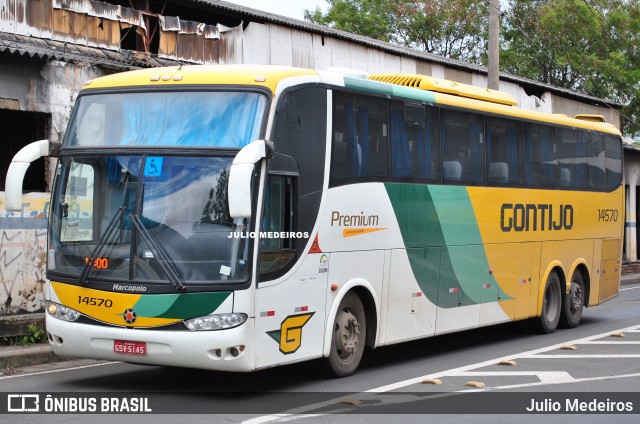 Empresa Gontijo de Transportes 14570 na cidade de Campinas, São Paulo, Brasil, por Julio Medeiros. ID da foto: 11587002.