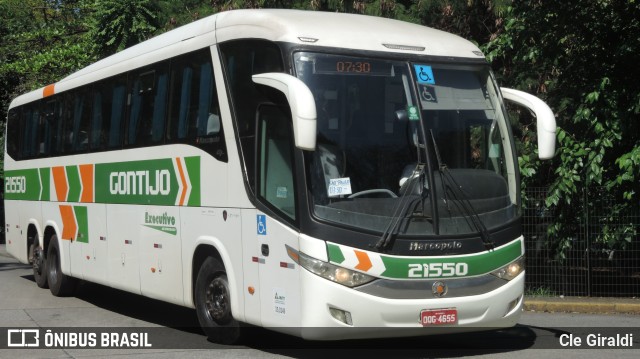 Empresa Gontijo de Transportes 21550 na cidade de São Paulo, São Paulo, Brasil, por Cle Giraldi. ID da foto: 11586872.