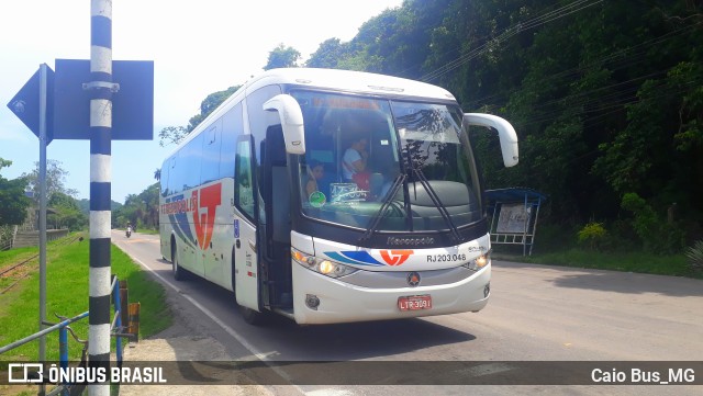 Viação Teresópolis RJ 203.048 na cidade de Magé, Rio de Janeiro, Brasil, por Caio Bus_MG. Número da foto: #11586511.