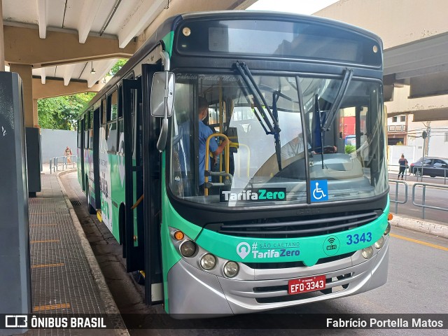VIPE - Viação Padre Eustáquio 3343 na cidade de São Caetano do Sul, São Paulo, Brasil, por Fabrício Portella Matos. Número da foto: #11588896.