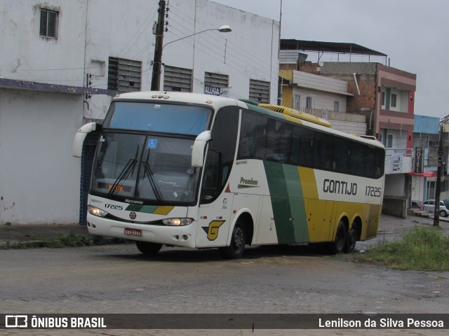 Empresa Gontijo de Transportes 17225 na cidade de Caruaru, Pernambuco, Brasil, por Lenilson da Silva Pessoa. ID da foto: 11587939.