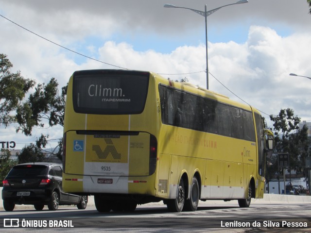 Viação Itapemirim 9535 na cidade de Caruaru, Pernambuco, Brasil, por Lenilson da Silva Pessoa. ID da foto: 11588965.