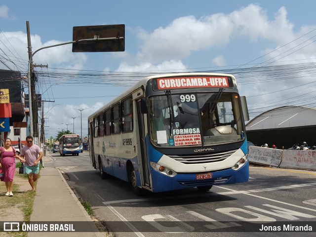 Viação Forte AF-99909 na cidade de Ananindeua, Pará, Brasil, por Jonas Miranda. Número da foto: #11587628.