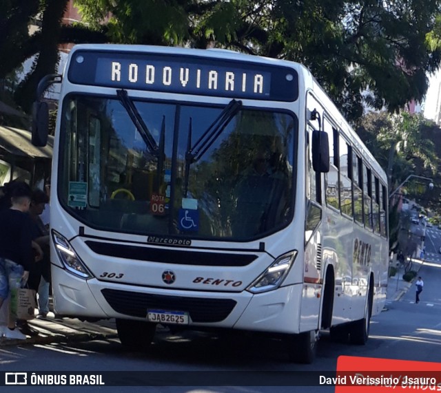 Bento Transportes 303 na cidade de Bento Gonçalves, Rio Grande do Sul, Brasil, por David Verissimo Jsauro. ID da foto: 11587848.