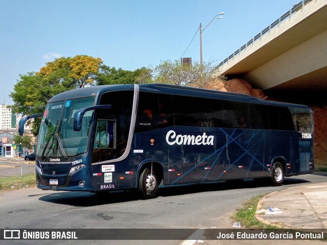 Viação Cometa 721526 na cidade de Campinas, São Paulo, Brasil, por José Eduardo Garcia Pontual. ID da foto: 11588583.