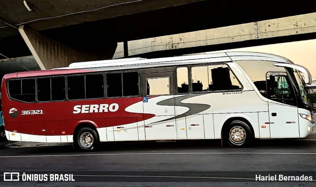 Viação Serro 36321 na cidade de Belo Horizonte, Minas Gerais, Brasil, por Hariel Bernades. ID da foto: 11610155.