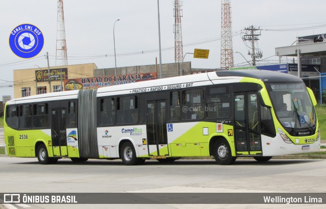 Expresso CampiBus 2536 na cidade de Campinas, São Paulo, Brasil, por Wellington Lima. Número da foto: #11610525.