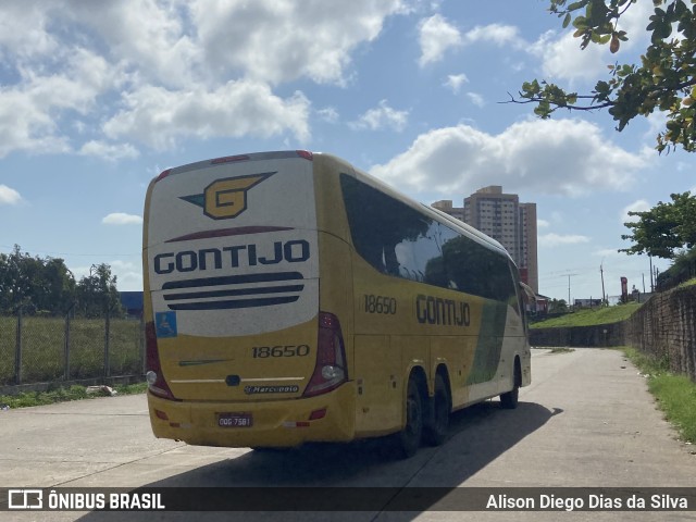 Empresa Gontijo de Transportes 18650 na cidade de Natal, Rio Grande do Norte, Brasil, por Alison Diego Dias da Silva. Número da foto: #11610733.